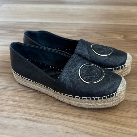 Michael Kors Black and Tan Espadrilles - Picture 2 of 4